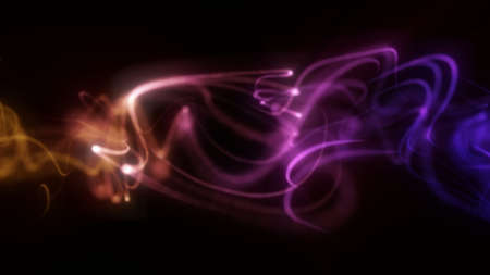 Abstract flowing smooth similar to smoke waves background.の写真素材
