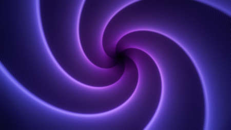 Abstract neon tunnel. Glowing wormholeの写真素材