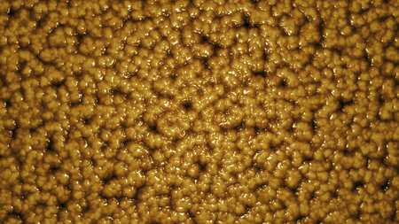 Abstract organic wet slime, biological matter background. Bacteria, cell.