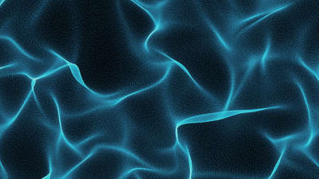 Abstract flowing smooth fractal waves background.の写真素材