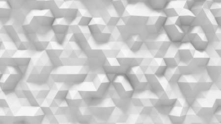 Abstract low poly surface background. Polygonal planeの写真素材
