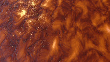 Abstract organic wet slime, biological matter background. Seething flesh slush like backdropの写真素材