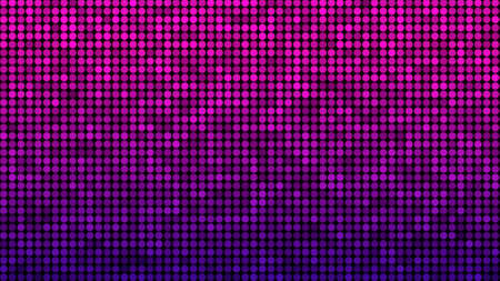 Abstract grid type background from glowing, flickering glitter dots. Mesh of circlesの写真素材