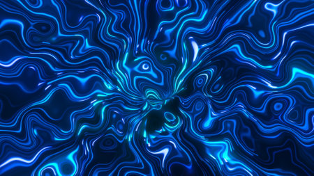 Mov fractal swirl plasma background.の写真素材