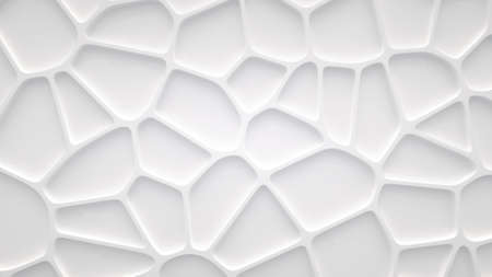 Smooth fractal noise striped elements on the surface. Bright, milky background.の写真素材