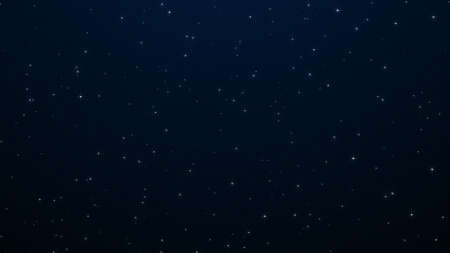 Night starry skies with twinkl or blink stars background. space backdropの写真素材