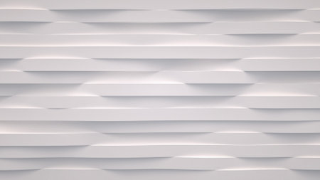 Stripes on the surface. Bright, milky wave abstract background.の写真素材