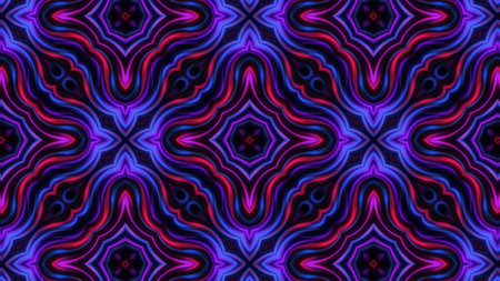 Fractal swirl stripped background. Kaleidoscopeの写真素材