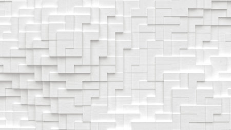 Background from random cubes, blocksの写真素材