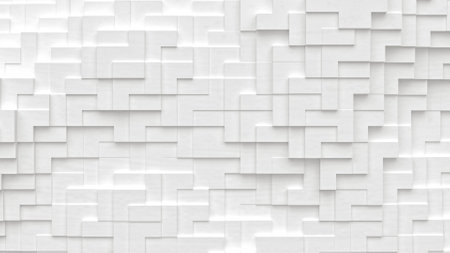 Background from random cubes, blocksの写真素材