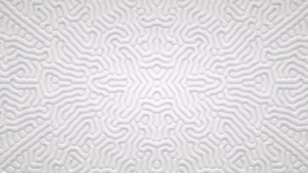 Reaction organic diffusion growing pattern. cell division.の写真素材