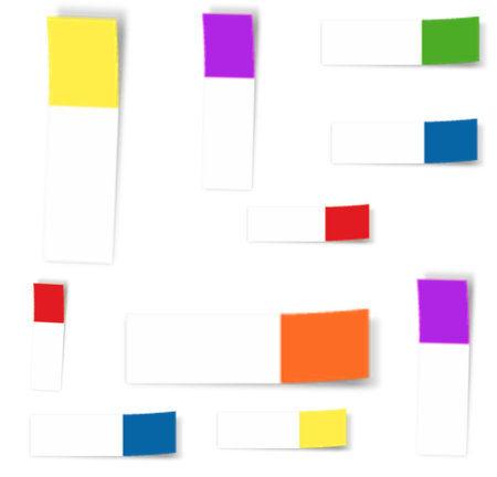 adhesive notes collection