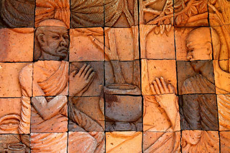 Traditional Thai architectureの写真素材