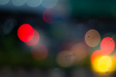 Bokeh Blurred background bokeh and weather