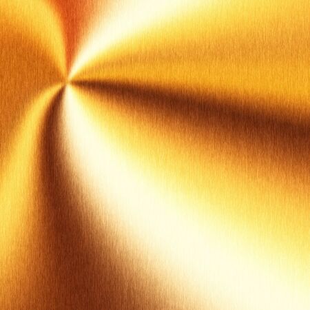 orange gold radial wave shiny texture squareの写真素材
