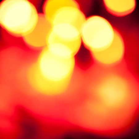 Blurred lights abstract color backgroundの写真素材