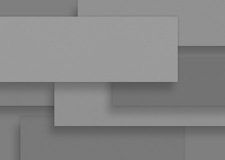 Gray blank abstract paper background, craft material, design elementの写真素材