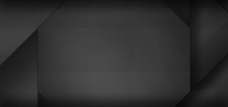 Blank paper dark background, material design styleの写真素材