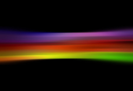 Abstract background illustration, smooth bright color wavesの写真素材