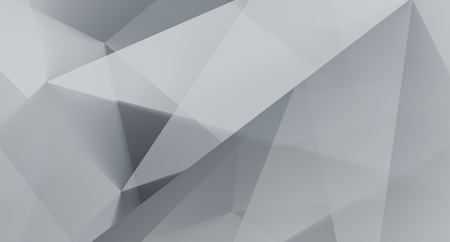 Abstract gray polygonal mosaic background, creative design templateの写真素材