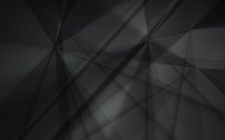 Abstract dark polygonal mosaic background, creative design templateの写真素材