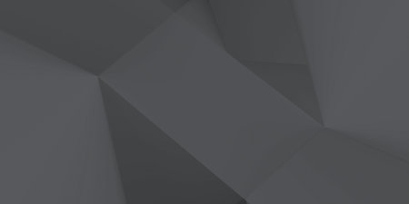 Abstract gray polygonal mosaic background