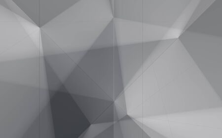 Abstract gray polygonal mosaic backgroundの写真素材