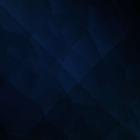 Dark blue abstract polygonal mosaic backgroundの写真素材