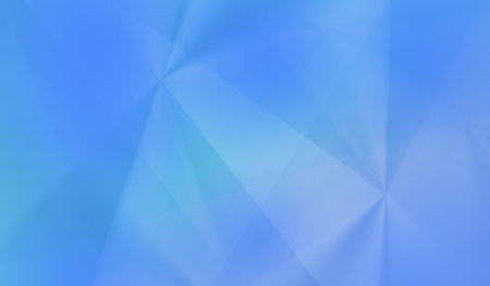 Abstract light blue polygonal mosaic background, empty backdrop with place for contentの写真素材