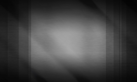 Dark background, brushed metal texture, neutral gray surfaceの写真素材