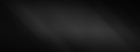 Dark neutral background for wide banner, design template - digital illustrationの写真素材