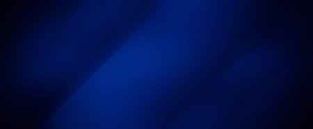 Dark blue background with abstract graphic elements. Raster illustration.