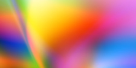 Blurred background, spectrum of rainbow colors. Digital illustration.