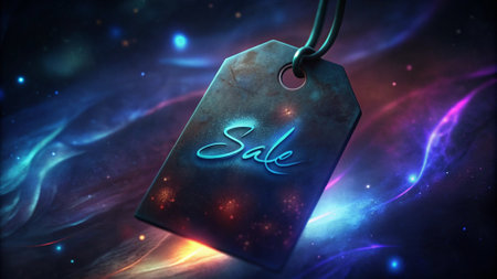 Sale text banner, 3d backgroundの写真素材