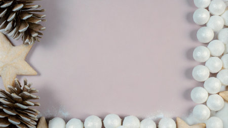 Amazing winter holiday wallpaper for your design.の素材