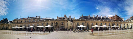 Ducal Palace of Dijon, capital of Burgundy, overlooking the Royal Square built by the King of France, now Liberation squareのeditorial素材