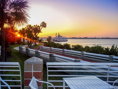 Galveston, USA - May 18, 2008: Moody Gardens is an educational tourist destination, with a golf course and hotel in Galveston, Texas which opened in 1986.のeditorial素材