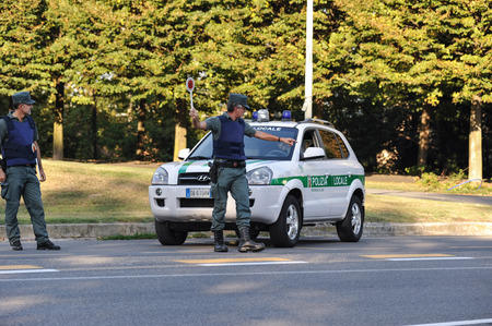 monitoring police Safety Camera のeditorial素材