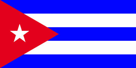 Cuba flagのイラスト素材