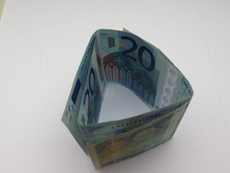 Euro  EUR  banknotes - legal tender of the European Union