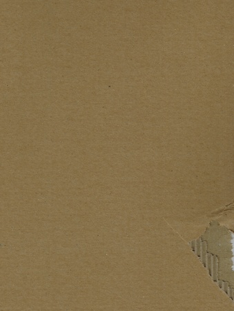 Blank sheet of old brown paper useful as a backgroundの写真素材