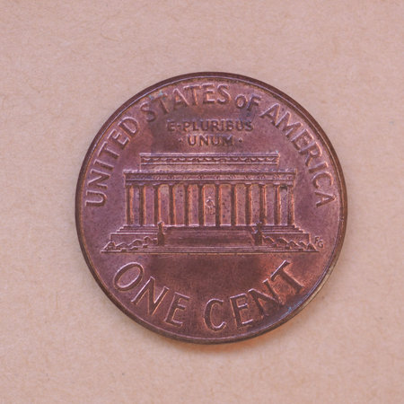 1 USD cent coin from USA
