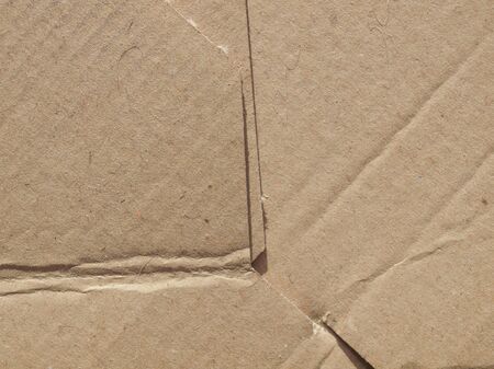 corrugated cardboard useful as a backgroundの写真素材