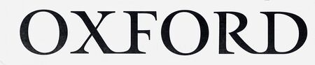 OXFORD,UK - CIRCA MAY 2015: Oxford University logo as printed on book published by the Oxford University Pressのeditorial素材