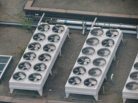 An heating ventilation and air conditioning deviceの写真素材