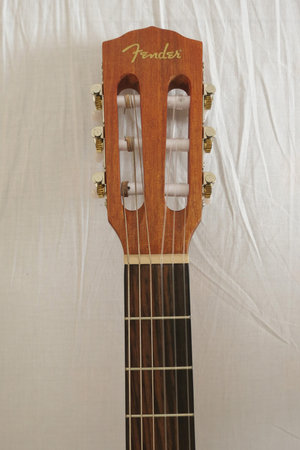 SCOTTSDALE, ARIZONA - CIRCA NOVEMBER 2015: Fender classical guitar ESC105 Educational series