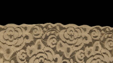 noisette floral lace band texture useful as a backgroundの写真素材