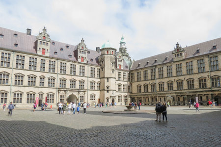 HELSINGOR, DENMARK - CIRCA AUGUST 2017: Hamlet castleのeditorial素材