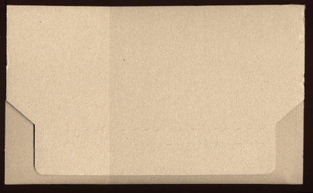 corrugated cardboard box for small packet parcelの写真素材