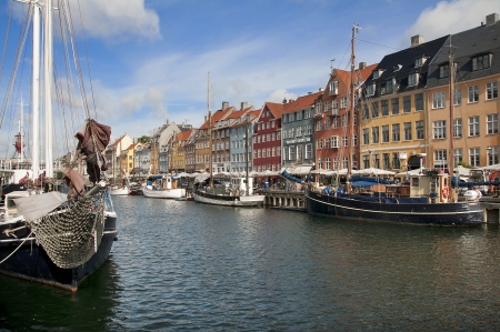 Nyhavn new pear Copenhagen Denmarkのeditorial素材
